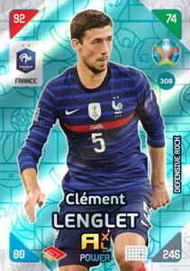 2021 Kick Off EURO 2020 - DEFENSIVE ROCK Clement Lenglet 308