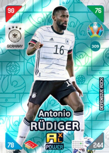 2021 Kick Off EURO 2020 - DEFENSIVE ROCK Antonio Rudiger 309