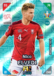 2021 Kick Off EURO 2020 - DEFENSIVE ROCK Nico Elvedi 315