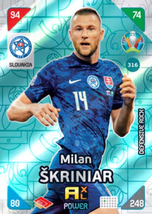 2021 Kick Off EURO 2020 - DEFENSIVE ROCK Milan Skriniar 316