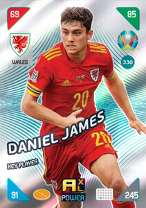 2021 Kick Off EURO 2020 - KEY PLAYER Daniel James 330