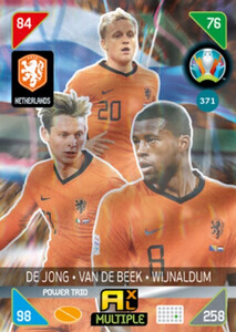 2021 Kick Off EURO 2020 - POWER TRIO de Jong / van de Beek / Wijnaldum 371