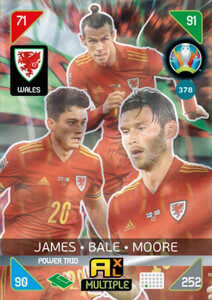 2021 Kick Off EURO 2020 - POWER TRIO James / Bale / Moore 378