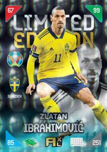 2021 Kick Off EURO 2020 - LIMITED (promo card) Zlatan Ibrahimovic 