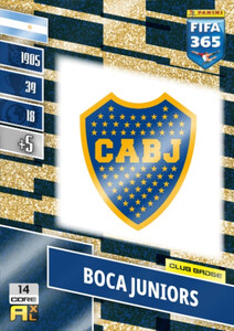 2022 FIFA 365 LOGO CLUB BADGES Boca Juniors  #14