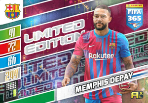2022 FIFA 365 FC Barcelona LIMITED  Memphis Depay
