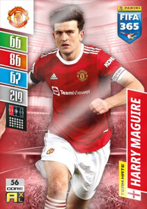 2022 FIFA 365 Manchester United TEAM MATE Harry Maguire #56