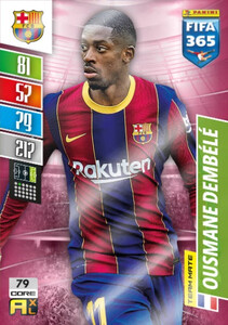 2022 FIFA 365 FC Barcelona TEAM MATE Ousmane Dembele #79