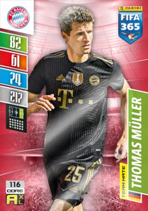 2022 FIFA 365 FC Bayern Munchen TEAM MATE Thomas Müller #116