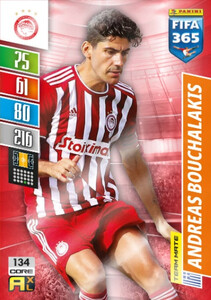 2022 FIFA 365 Olympiacos FC TEAM MATE Andreas Bouchalakis #134