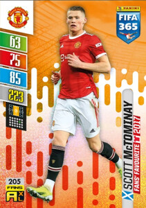 2022 FIFA 365 Manchester United FANS Scott McTominay #205