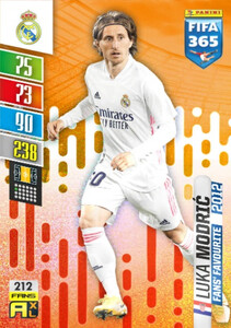2022 FIFA 365 Real Madrid CF FANS Luka Modrić #212