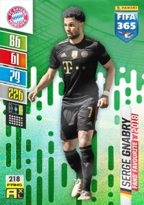 2022 FIFA 365 FC Bayern München FANS Serge Gnabry #218