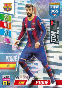 2022 FIFA 365 FC Barcelona POWER Gerard Pique #242