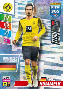 2022 FIFA 365 Borussia Dortmund POWER Mats Hummels #249
