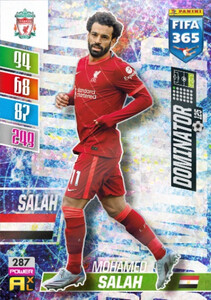 2022 FIFA 365 Liverpool POWER Mohamed Salah #287