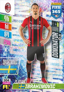 2022 FIFA 365 AC Milan POWER Zlatan Ibrahimović #304