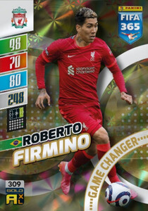 2022 FIFA 365 Liverpool GOLD Roberto Firmino #309