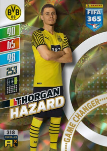2022 FIFA 365 Borussia Dortmund GOLD Thorgan Hazard #318