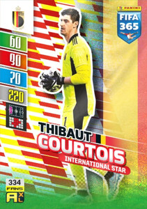 2022 FIFA 365 Belgium FANS Thibaut Courtois #334