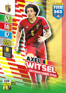 2022 FIFA 365 Belgium FANS Axel Witsel #339