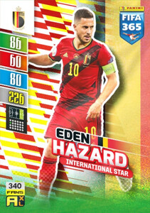 2022 FIFA 365 Belgium FANS Eden Hazard #340
