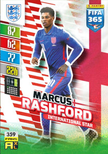 2022 FIFA 365 England FANS Marcus Rashford #359