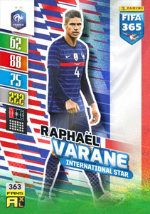 2022 FIFA 365 France FANS Raphaël Varane #363