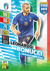 2022 FIFA 365 Italy FANS Leonardo Bonucci #371