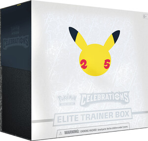 Pokemon TCG  25th Anniversary Celebrations ETB Elite Trainer Box 