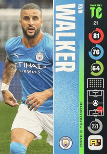 Top Class 2022 Manchester City TEAM MATE Kyle Walker #21