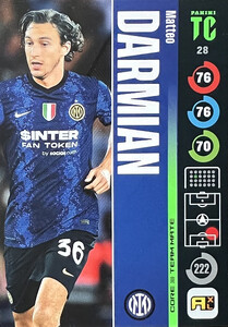 Top Class 2022 FC Internazionale Milano TEAM MATE Matteo Darmian #28