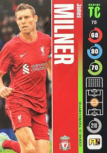 Top Class 2022 Liverpool TEAM MATE James Milner #70