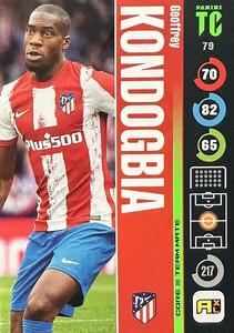 Top Class 2022 Atlético de Madrid TEAM MATE Geoffrey Kondogbia #79