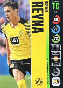 Top Class 2022 Borussia Dortmund TEAM MATE Giovanni Reyna #96