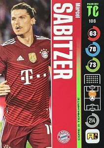 Top Class 2022 FC Bayern München TEAM MATE Marcel Sabitzer #108