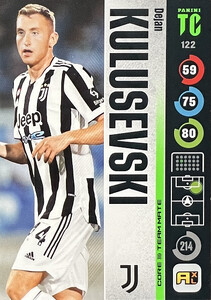 Top Class 2022 Juventus TEAM MATE Dejan Kulusevski #122