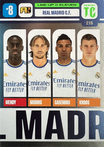Top Class 2022  LINE-UP Real Madrid CF Eleven #215