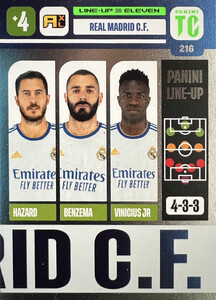 Top Class 2022  LINE-UP Real Madrid CF Eleven #216