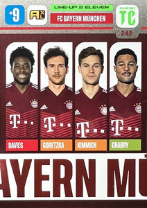 Top Class 2022  LINE-UP FC Bayern München Eleven #242