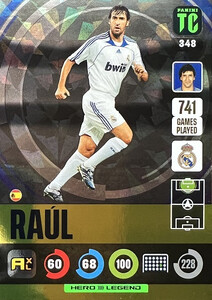 Top Class 2022 Real Madrid CF HERO Raúl #348