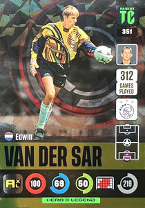 Top Class 2022 AFC Ajax HERO Edwin van der Sar #351