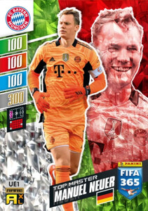 UPDATE 2022 FIFA 365 FC Bayern München RARE TOP MASTER Manuel Neuer #1