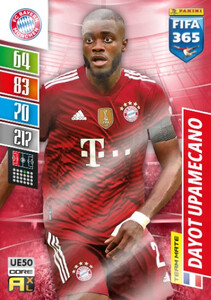 UPDATE 2022 FIFA 365 FC Bayern München TEAM MATE Upamecano #50
