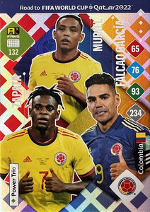 Road To FIFA World Cup Qatar 2022 Colombia FANS Zapata / Muriel / Falcao García #132