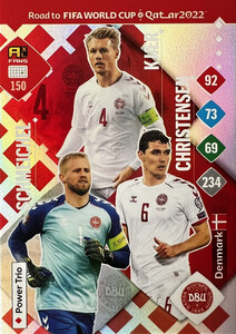Road To FIFA World Cup Qatar 2022 Denmark FANS Schmeichel / Christensen / Kjær #150