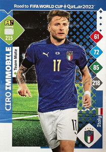 Road To FIFA World Cup Qatar 2022 Italy TEAM MATE Immobile  #215