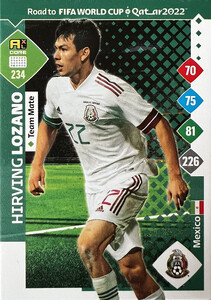 Road To FIFA World Cup Qatar 2022 Mexico TEAM MATE Lozano #234