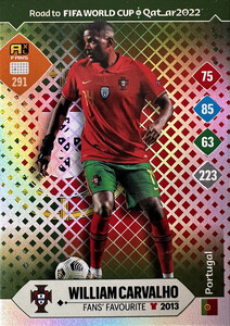 Road To FIFA World Cup Qatar 2022 Portugal FANS Carvalho #291