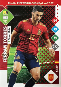 Road To FIFA World Cup Qatar 2022 Spain TEAM MATE Torres #323